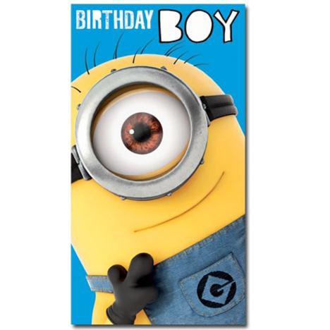 Birthday Boy Minions Card £2.10